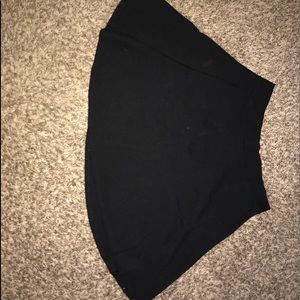 Black skirt